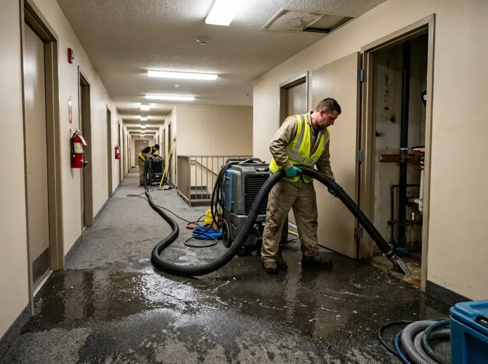 multi-unit-apartment-hallway-f-005 — frequently asked questions, Emergency Burst Pipe Water Extraction & Removal in Sayre, OK